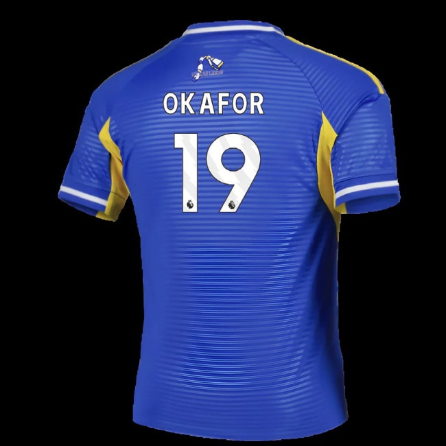 2025-2026 Leeds Away Shirt (Kids) (Okafor 19) — Shop Online