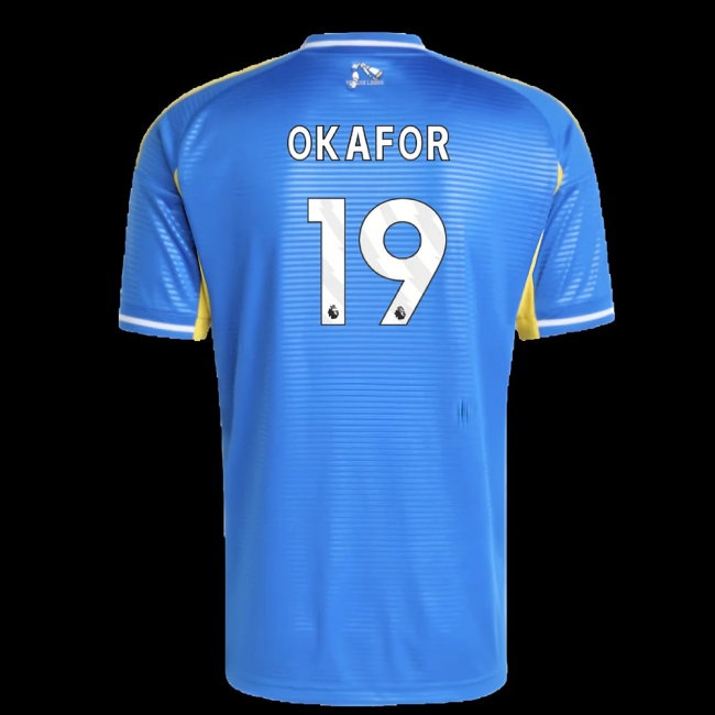 2025-2026 Leeds Away Shirt (Okafor 19) — Buy Online