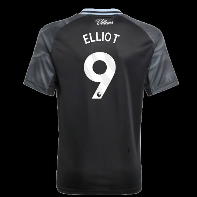 2025-2026 Aston Villa Away Shirt (Kids) (Elliot 9) — Buy Online