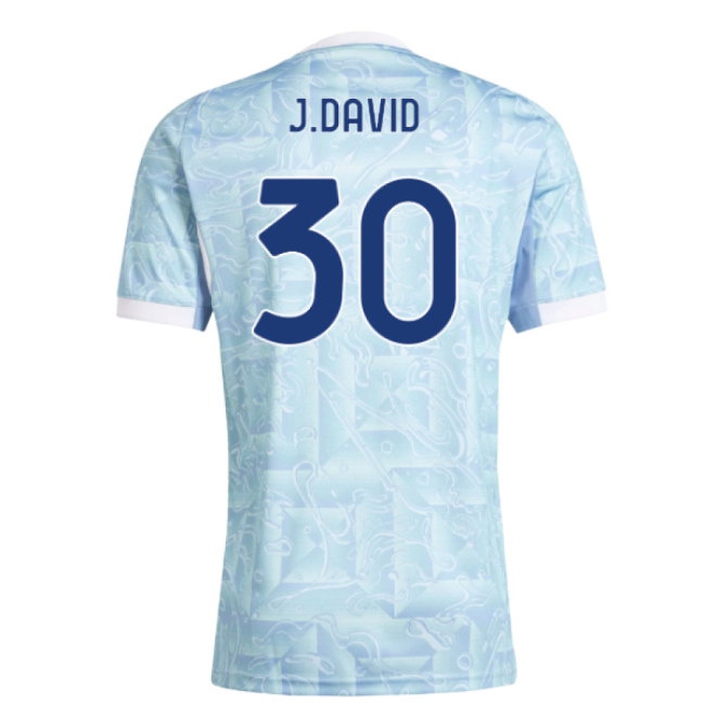 2025-2026 Juventus Away Shirt (J.David 30) — Shop Online