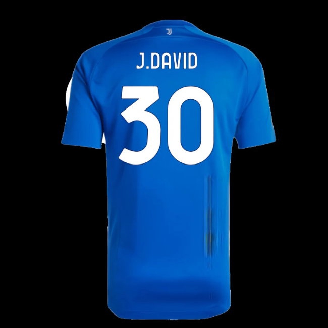 2025-2026 Juventus UBP Jersey (Royal) (J.David 30) — Shop Online