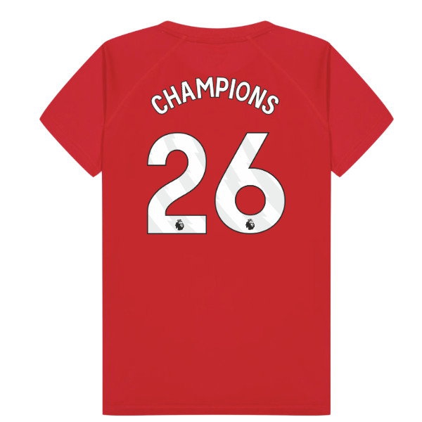 Arsenal Poly T-Shirt (Red) - Kids (Champions 26) — Shop Now