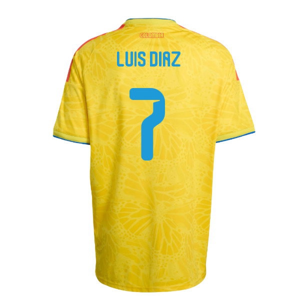 2026-2027 Colombia Home Shirt (Luis Diaz 7) — Buy Now
