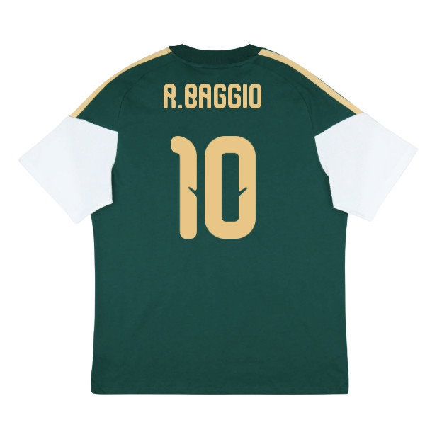 2026-2027 Italy Training Tee (Green) (R.Baggio 10) — Buy Now