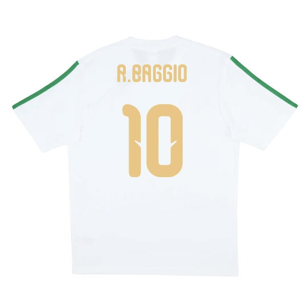 2026-2027 Italy DNA Tee (White) (R.Baggio 10) — Buy Now