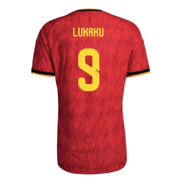 2026-2027 Belgium Player Version Home Shirt (Lukaku 9) — Shop Now