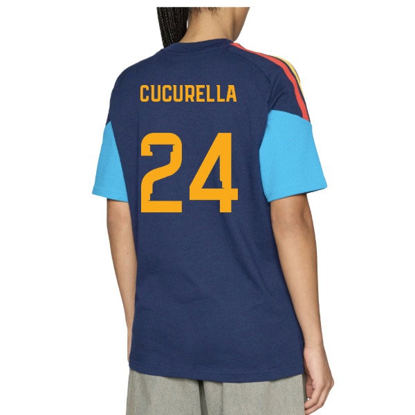2026-2027 Spain Training Tee (Night Indigo) (Cucurella 24) — Shop Online