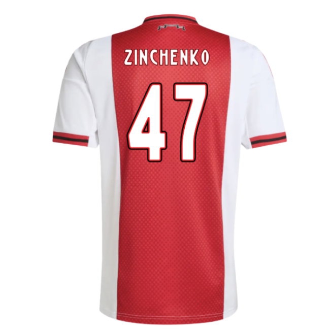 2025-2026 Ajax Home Shirt (Zinchenko 47) — Buy Now