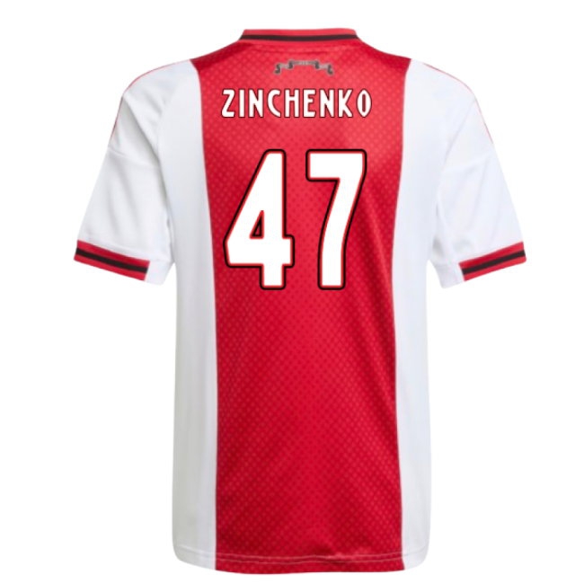 2025-2026 Ajax Home Shirt (Kids) (Zinchenko 47) — Shop Online