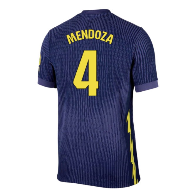 2025-2026 Atletico Madrid Player Version Away Shirt (Mendoza 4) — Shop Online