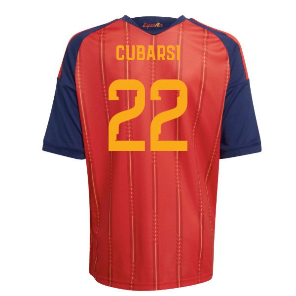 2026-2027 Spain Home Shirt (Kids) (Cubarsi 22) — Buy Online