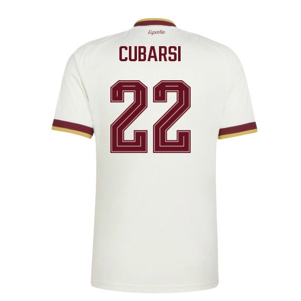 2026-2027 Spain Away Shirt (Cubarsi 22) — Shop Now