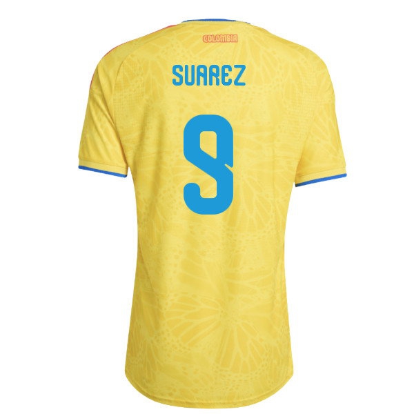 2026-2027 Colombia Player Version Home Shirt (Suarez 9) — Buy Now
