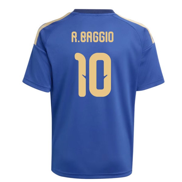 2026-2027 Italy Home Fan Jersey (Kids) (R.Baggio 10) — Shop Now