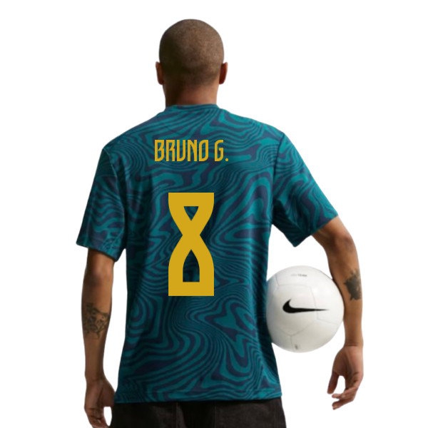 2026-2027 Brazil Primary Dri-Fit Shirt (Geode Teal) (Bruno G. 8) — Buy Now