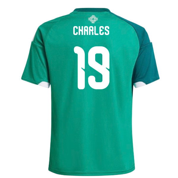 2026-2027 Northern Ireland Home Shirt (Kids) (Charles 19) — Buy Now