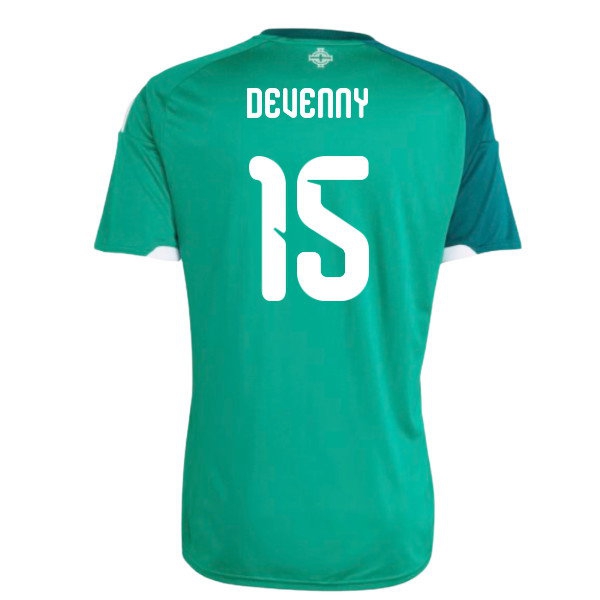 2026-2027 Northern Ireland Home Shirt (Devenny 15) — Shop Online