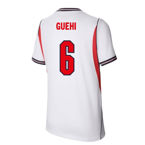 2026-2027 England Home Shirt (Kids) (Guehi 6) — Shop Online