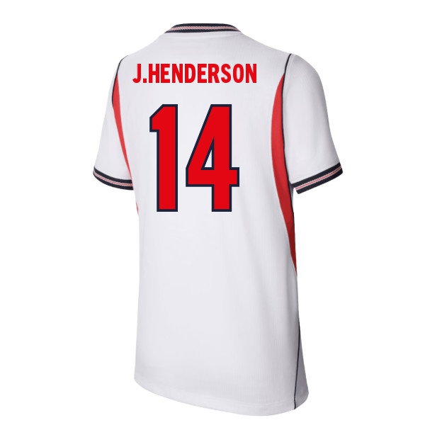 2026-2027 England Home Shirt (Kids) (J.Henderson 14) — Buy Online