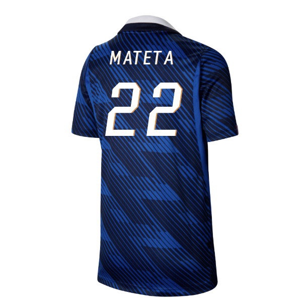 2026-2027 France Home Shirt (Kids) (Mateta 22) — Shop Online