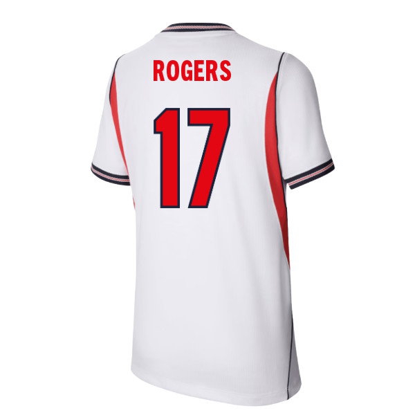 2026-2027 England Home Shirt (Kids) (Rogers 17) — Shop Now