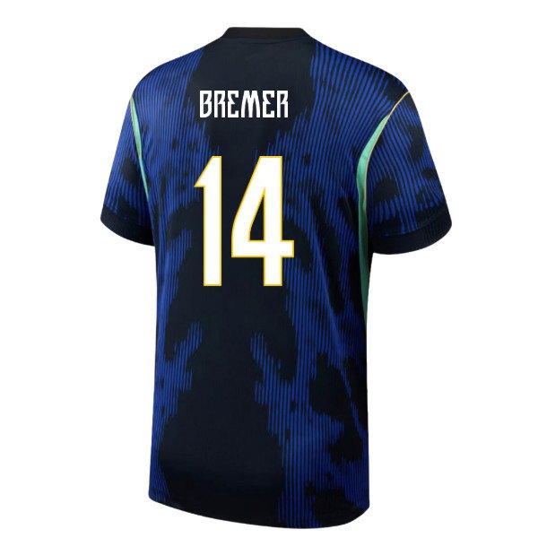 2026-2027 Brazil Away Shirt (Bremer 14) — Shop Now