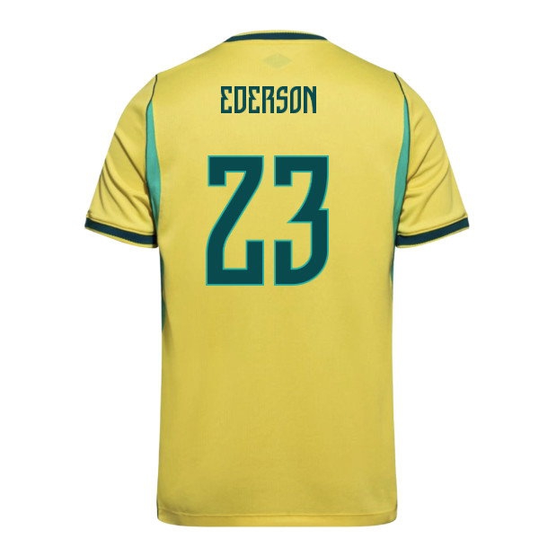 2026-2027 Brazil Home Shirt (Ederson 23) — Shop Online