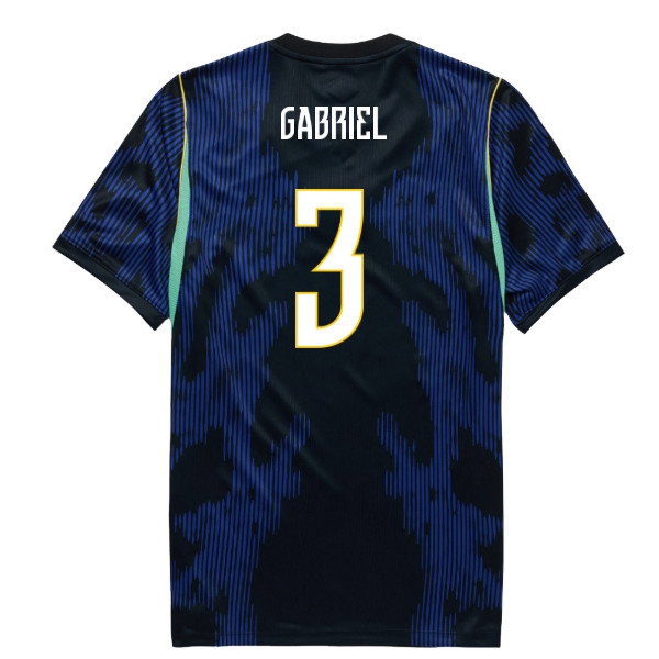 2026-2027 Brazil Away Shirt (Kids) (Gabriel 3) — Shop Online