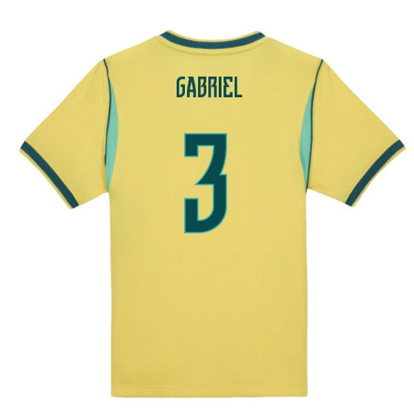 2026-2027 Brazil Home Little Boys Mini Kit (Gabriel 3) — Buy Now