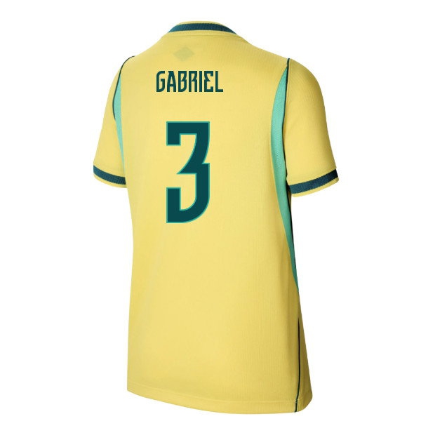 2026 Brazil Home Shirt – Little Kids (Gabriel 3) — Buy Now