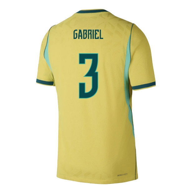 2026-2027 Brazil Player Version Aero-Fit Match Home Shirt (Gabriel 3) — Buy Now