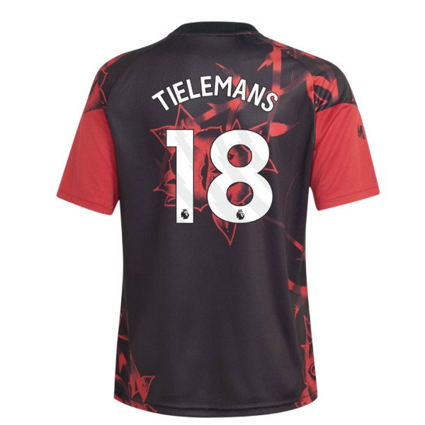 2026-2027 Man Utd Home Pre-Match Shirt (Red) - Kids (Tielemans 18) — Shop Online