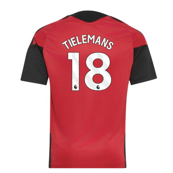 2026-2027 Man Utd Training Jersey (Red) - Kids (Tielemans 18) — Buy Now