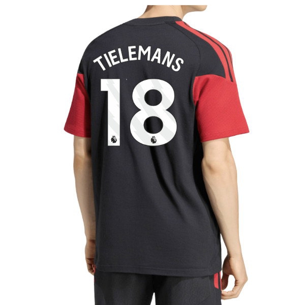 2026-2027 Man Utd Tiro Training Tee (Black) (Tielemans 18) — Buy Now