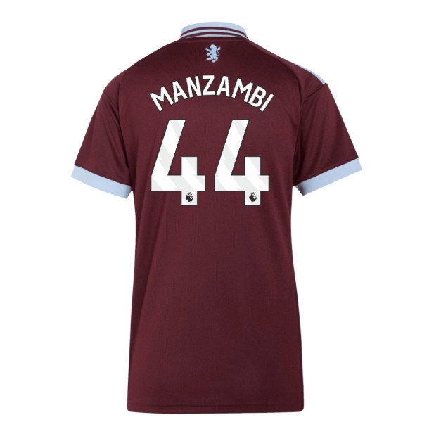 2026-2027 Aston Villa Home Shirt (Womens) (Manzambi 44) — Shop Online