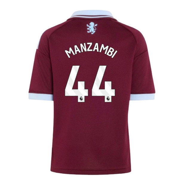 2026-2027 Aston Villa Home Shirt (Kids) (Manzambi 44) — Buy Now