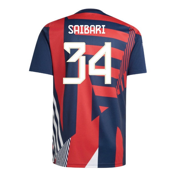 2026-2027 Bayern Munich Pre-Match Shirt (Night Indigo) (Saibari 34) — Buy Now