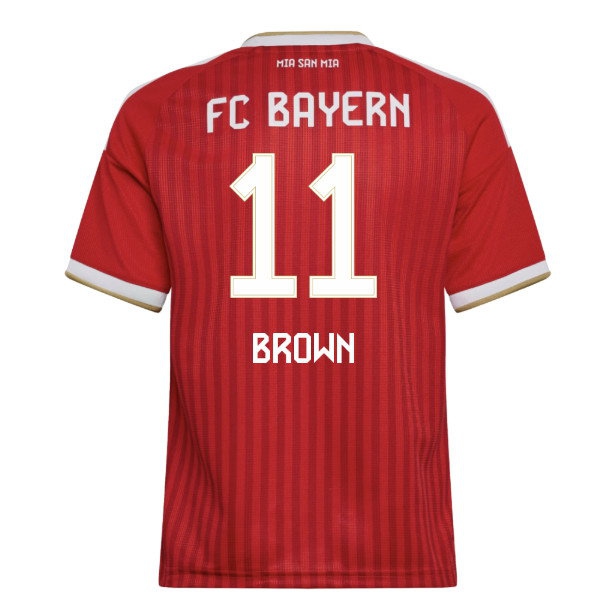 2026-2027 Bayern Munich Home Shirt (Kids) (Brown 11) — Shop Now