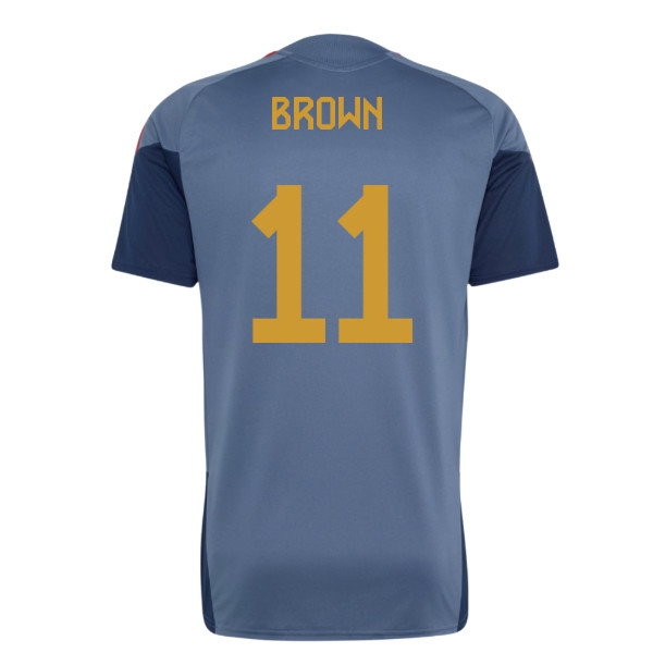 2026-2027 Bayern Munich Training Jersey (Preloved Ink) (Brown 11) — Buy Now