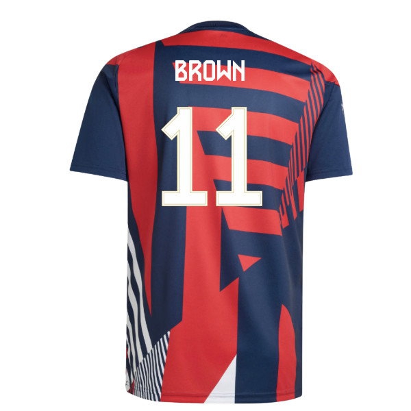 2026-2027 Bayern Munich Pre-Match Shirt (Night Indigo) (Brown 11) — Buy Online