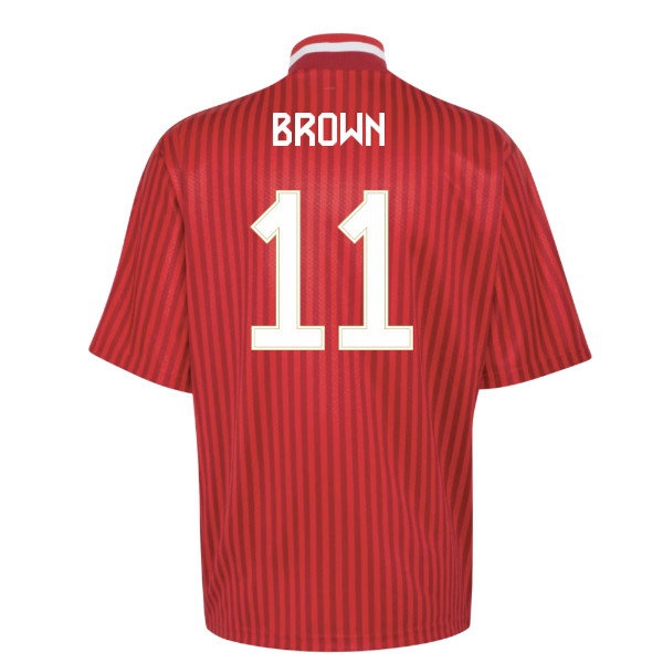 2026-2027 Bayern Munich Street Jersey (Better Scarlet) (Brown 11) — Shop Now