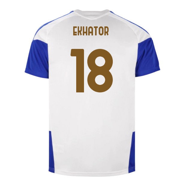 2026-2027 Juventus Training Jersey (Chalk White) (Ekhator 18) — Shop Online