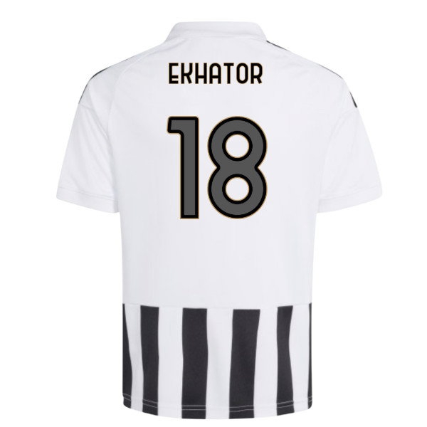 2026-2027 Juventus Home Shirt (Kids) (Ekhator 18) — Buy Now
