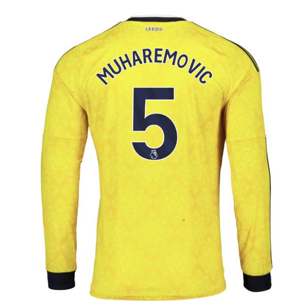 2026-2027 Leeds Away Long Sleeve Shirt (Muharemovic 5) — Buy Online