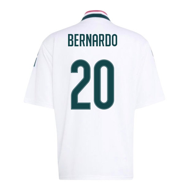 2026-2027 Real Madrid Stadium Jersey (White) (Bernardo 20) — Buy Now