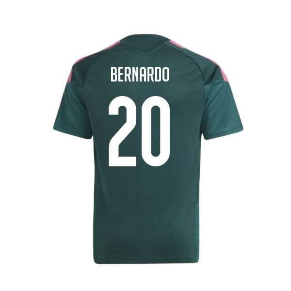 2026-2027 Real Madrid Training Jersey (Aurora Ivy) - Kids (Bernardo 20) — Buy Online