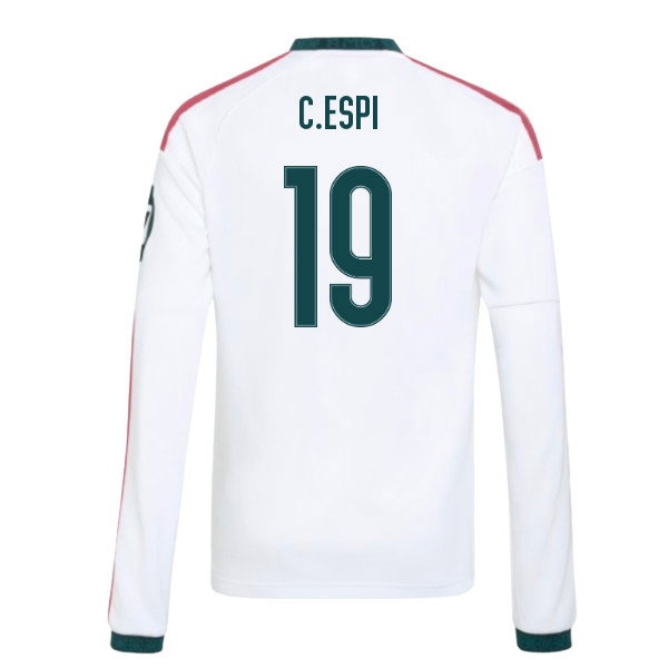 2026-2027 Real Madrid Long Sleeve Home Shirt (Kids) (C.Espi 19) — Shop Now