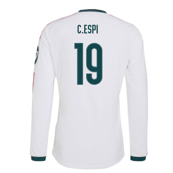 2026-2027 Real Madrid Player Version Long Sleeve Home Shirt (C.Espi 19) — Buy Now