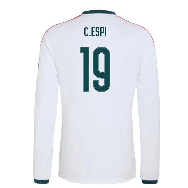 2026-2027 Real Madrid Long Sleeve Home Shirt (C.Espi 19) — Buy Now
