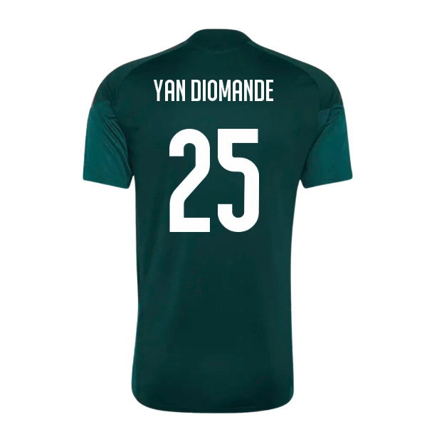 2026-2027 Real Madrid Training Jersey (Aurora Ivy) (Yan Diomande 25) — Shop Now